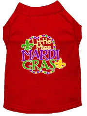 Miss Mardi Gras Screen Print Mardi Gras Dog Shirt