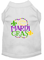 Miss Mardi Gras Screen Print Mardi Gras Dog Shirt