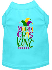 Mardi Gras King Screen Print Mardi Gras Dog Shirt