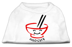 Miso Cute Screen Print Shirts