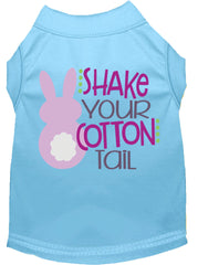 Shake Your Cotton Tail Screen Print Dog Shirt