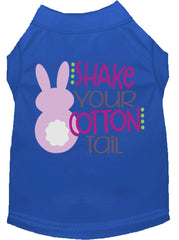 Shake Your Cotton Tail Screen Print Dog Shirt