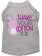 Shake Your Cotton Tail Screen Print Dog Shirt