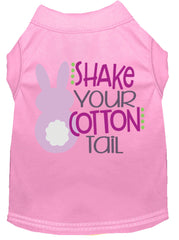 Shake Your Cotton Tail Screen Print Dog Shirt