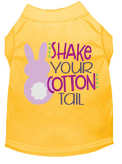 Shake Your Cotton Tail Screen Print Dog Shirt