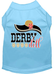 Derby Doll Screen Print Dog Shirt