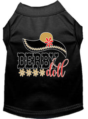 Derby Doll Screen Print Dog Shirt