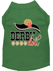 Derby Doll Screen Print Dog Shirt