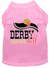 Derby Doll Screen Print Dog Shirt