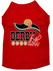 Derby Doll Screen Print Dog Shirt