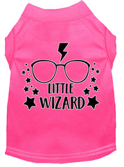 Little Wizard Screen Print Dog Shirt