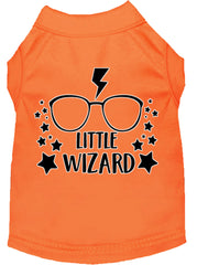 Little Wizard Screen Print Dog Shirt