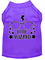 Little Wizard Screen Print Dog Shirt