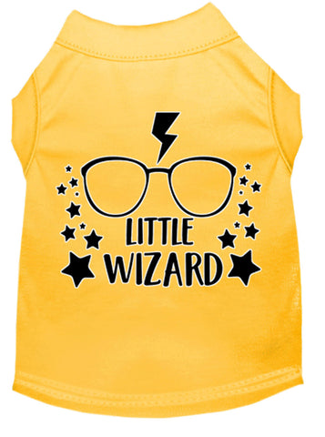 Little Wizard Screen Print Dog Shirt