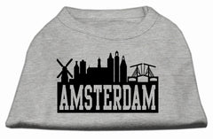 Amsterdam Skyline Screen Print Shirt