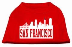 San Francisco Skyline Screen Print Shirt