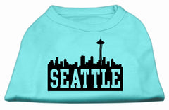 Seattle Skyline Screen Print Shirt