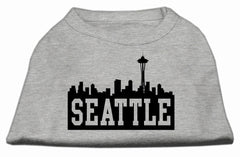 Seattle Skyline Screen Print Shirt