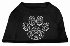 Henna Paw Screen Print Shirt