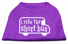 I Ride The Short Bus Screen Print Shirt