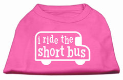 I Ride The Short Bus Screen Print Shirt