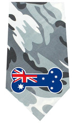 Australian Bone Flag Screen Print Bandana