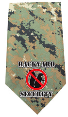 Back Yard Security Screen Print Bandana