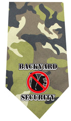 Back Yard Security Screen Print Bandana