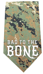 Bad To The Bone Screen Print Bandana