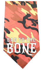 Bad To The Bone Screen Print Bandana