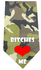 Bitches Love Me Screen Print Bandana