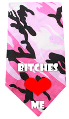 Bitches Love Me Screen Print Bandana