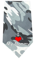 I Love Mommy Screen Print Bandana