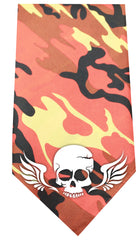 Skull Wings Screen Print Bandana