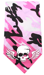 Skull Wings Screen Print Bandana