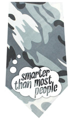 Smarter Than Most People Screen Print Bandana