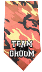 Team Groom Screen Print Bandana