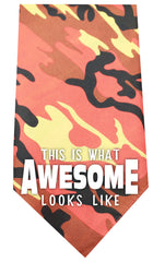 This Is What Awesome Looks Like Screen Print Bandana