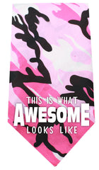 This Is What Awesome Looks Like Screen Print Bandana