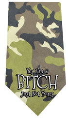 Yes I'm A Bitch Screen Print Bandana