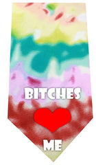 Bitches Love Me Screen Print Bandana