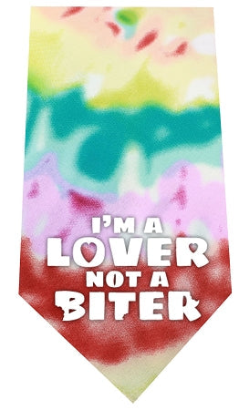 Lover Not A Biter Screen Print Bandana