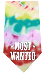 Most Wanted Screen Print Bandana