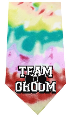 Team Groom Screen Print Bandana