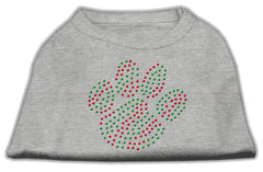 Holiday Paw Rhinestone Shirt