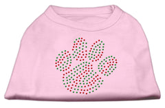 Holiday Paw Rhinestone Shirt