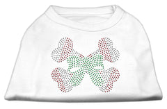 Candy Cane Crossbones Rhinestone Shirt