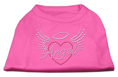 Angel Heart Rhinestone Dog Shirt