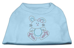 Bunny Rhinestone Dog Shirt