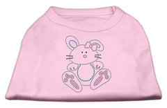 Bunny Rhinestone Dog Shirt